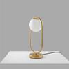 Creative Nordic Glass Ball LED Desktop Night Light Gold Home Bedroom Bedside Decorative USB Reading Table Lamp