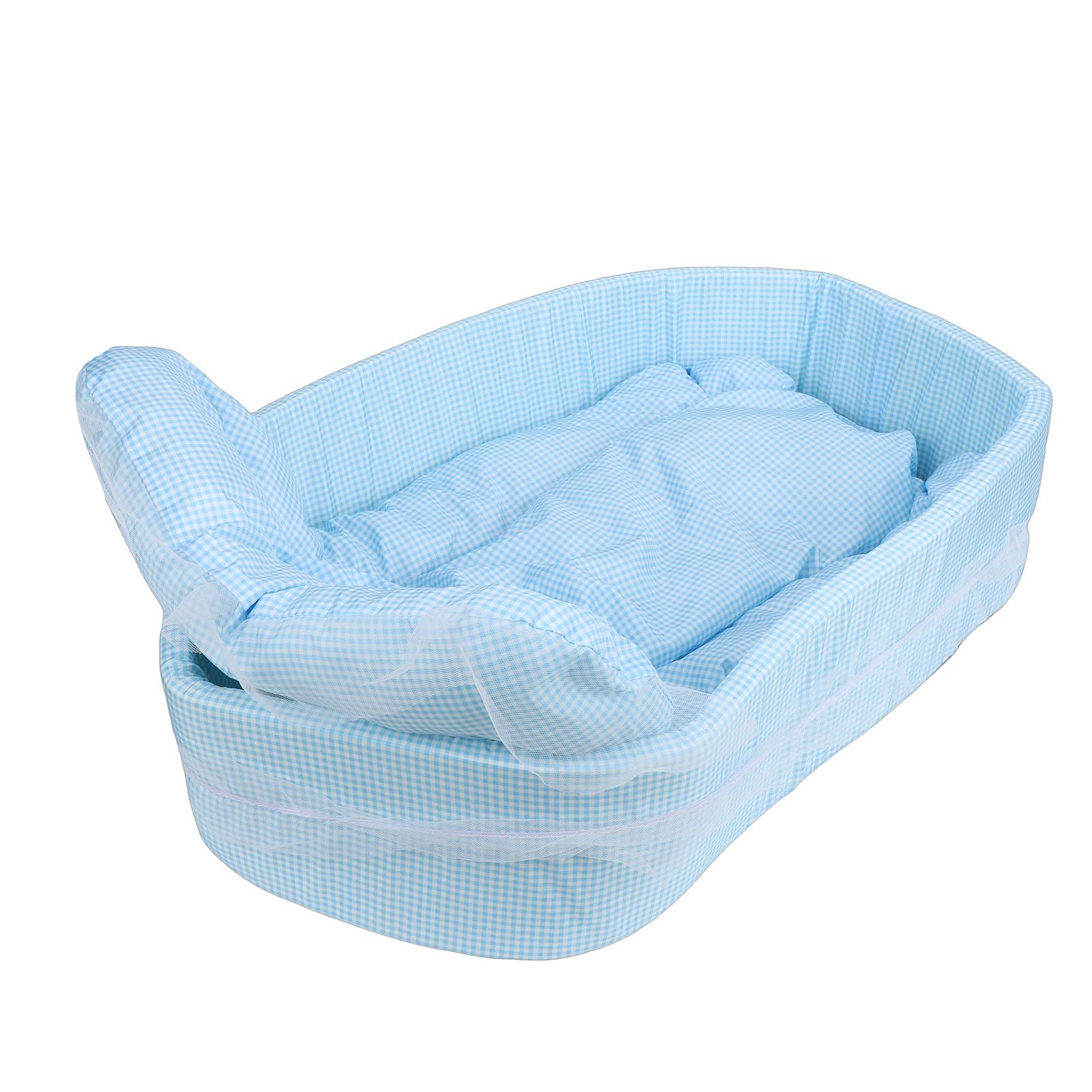 

Cute Dog Bed Comfortable Foldable Washable Pet Bed Soft Calming Sleeping Puppy Bed for Home Pet Shop