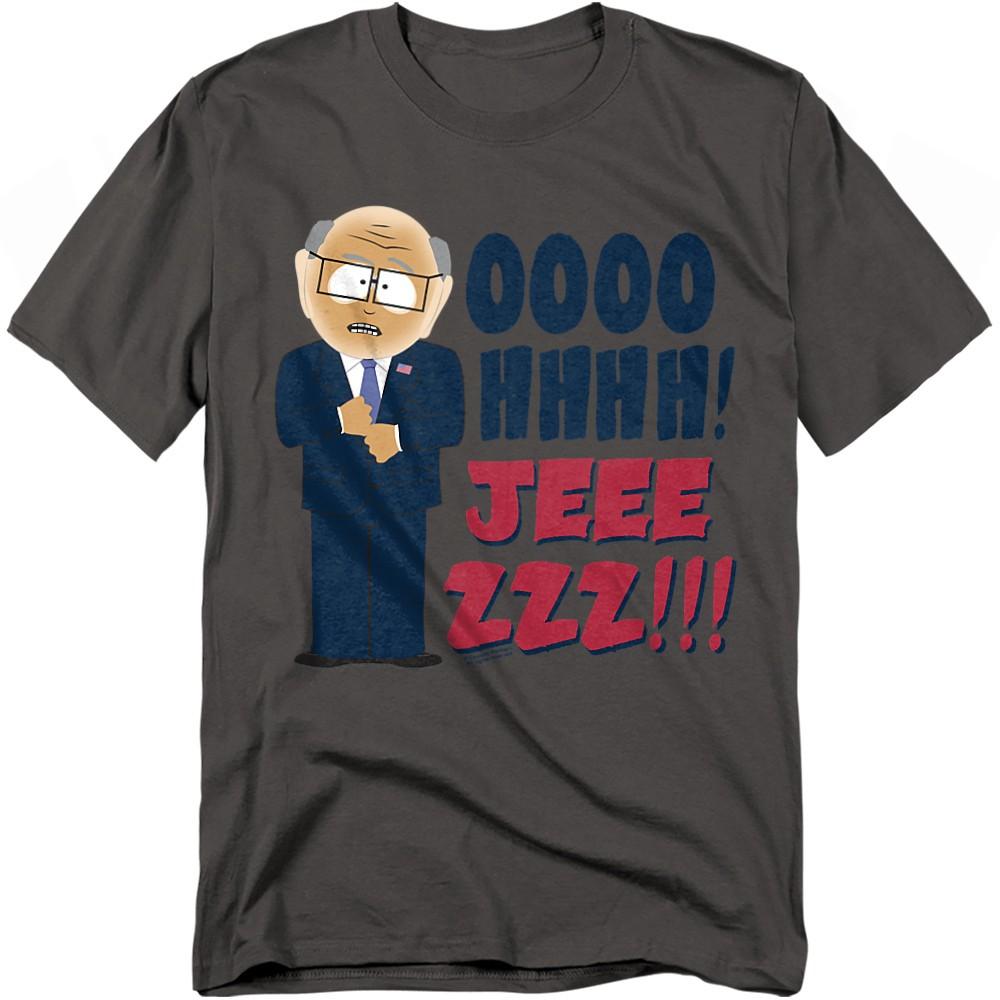 South Park Oh Jeez T-Shirt S-4XL Charcoal L