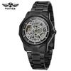 Winner Factory Gold Wrist Watch Custom Casual Montre Homme  Saat Men Luxury Skeleton Automatic Men's Mechanical Watch