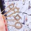 Safety Pin Brooch for Women Rhinestone Decorative Shawl Sweater Clip Alloy Safety Pins for Dress Shirt Cardigan