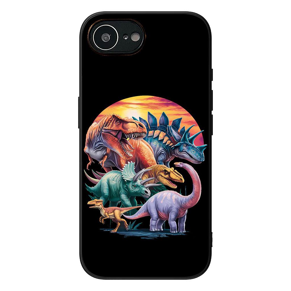 Comics Dinosaur Wallpaper for Samsung Galaxy A17 A07 A04 j7 J5 J2 Prime J8 A01 A02 A03 A23 A71 A72 A41 M06 M16 M56 M23 Case Galaxy A04s