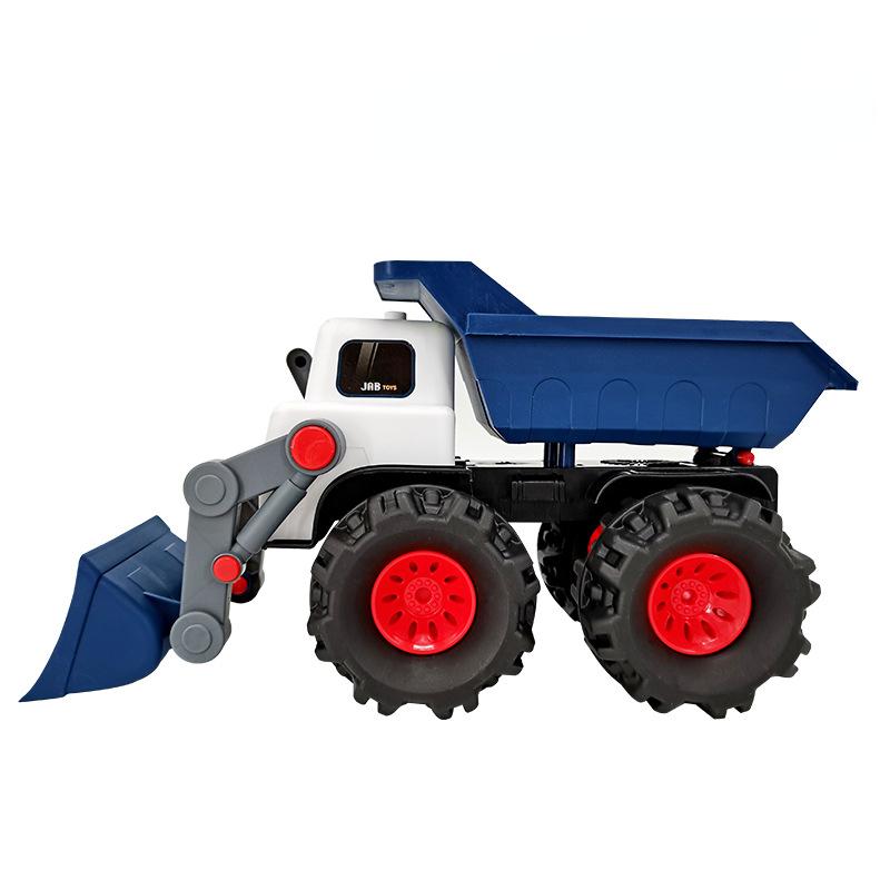 

Большой инерционный инженерный автомобиль, раздвижной бульдозер, копающий песок, вилочный погрузчик, пляжный самосвал, модель мальчика, игрушка