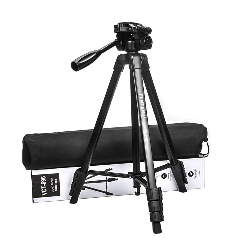 New Arrival YUNTENG VCT-696 180cm Camera Tripod Professional Camera Mobile Phone Tripod Stand VCT-696