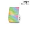New Gradient Color Labels, Stickers, Self-adhesive DIY Graffiti Envelope Seal Stickers, Thermal Paper Labels