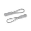 20pcs/lot 6.5cm Colorful Zipper Puller Cord Zip Puller Replacement Ends Lock Zips Travel Bags Clip Buckle Sport Garment Parts