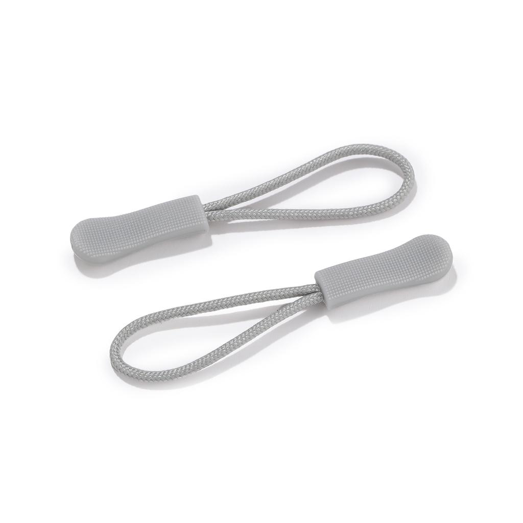 20pcs/lot 6.5cm Colorful Zipper Puller Cord Zip Puller Replacement Ends Lock Zips Travel Bags Clip Buckle Sport Garment Parts