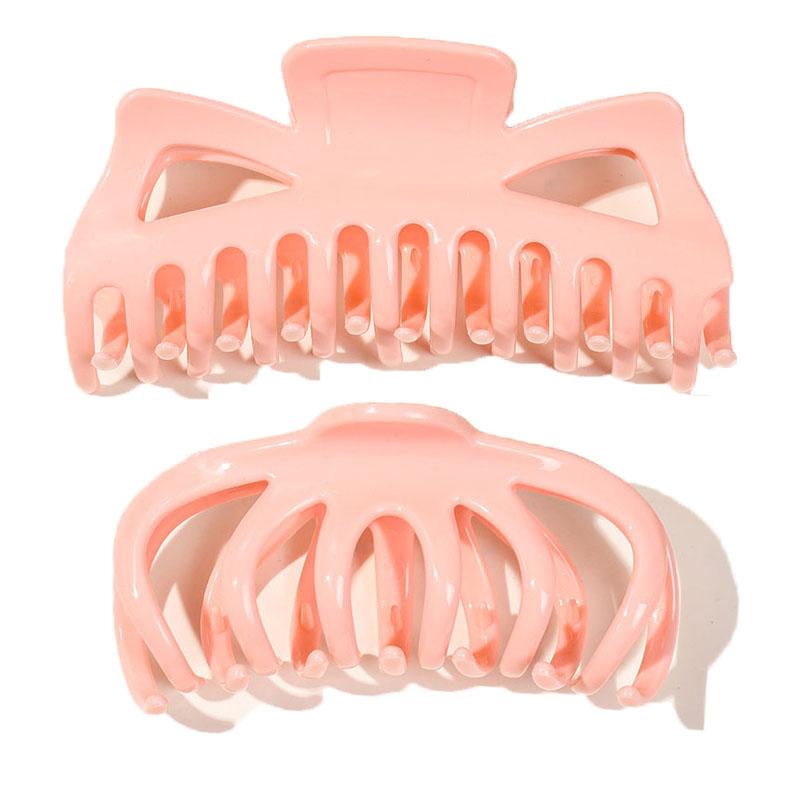Korean Style Acrylic Solid Color Hair Clip Women's High-end Fashion Shark Clip Hair Accessories