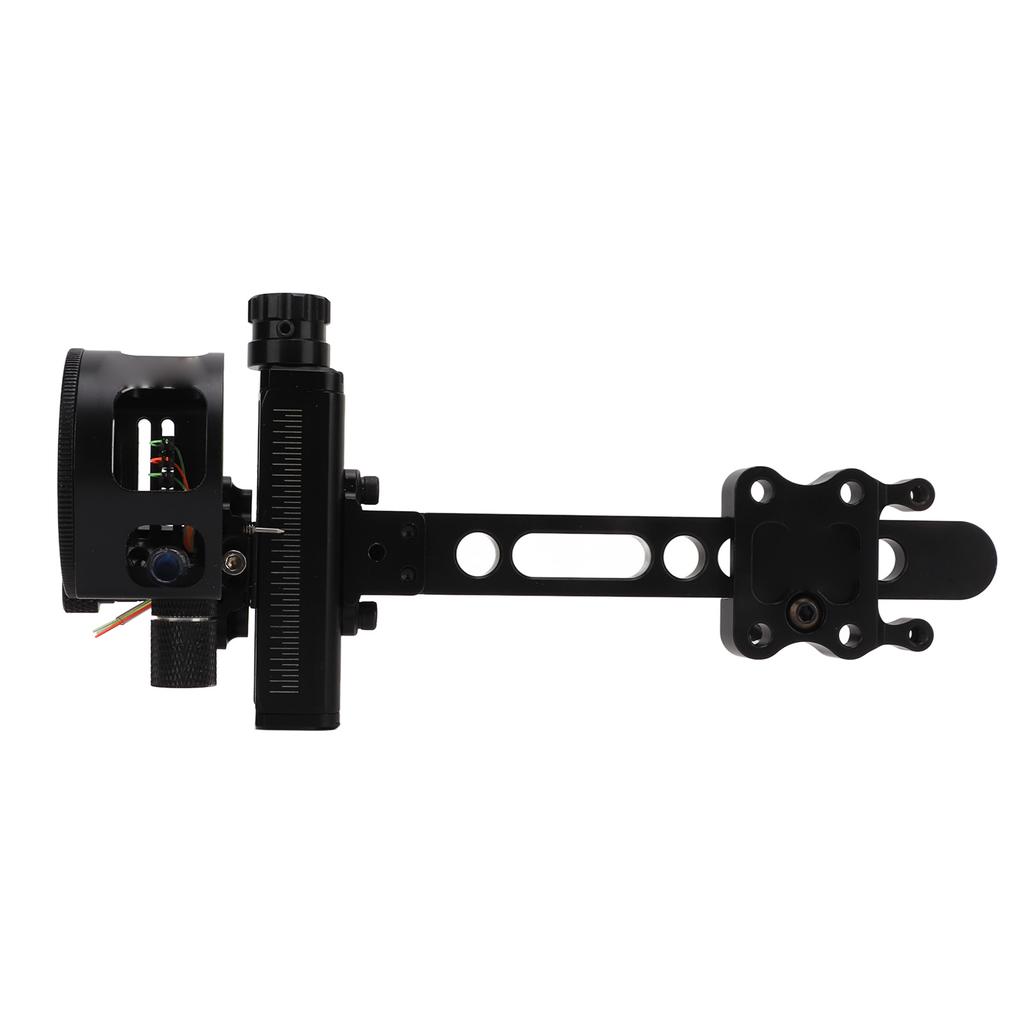 5 Pin Bow Sight 5 Pin Type Aluminum Alloy with Luminous Ring for Compound Bow Training