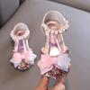 Nowy styl wiosenno-jesienny, kobiece, księżniczka, mała dziewczynka, małe/średnie/duże buty dziecięce płaskie, buty do tańca płaskie, buty na występ, buty skórzane