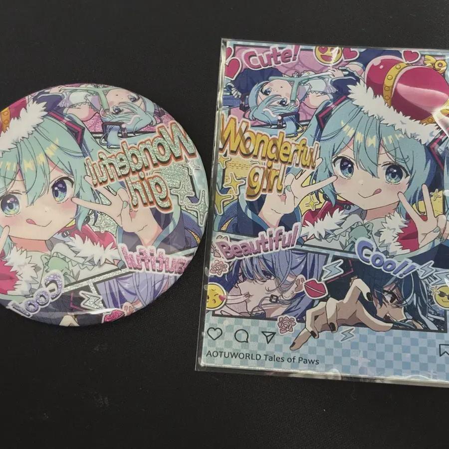 

Batch) Fseka Miku Kard Poca Can Badge Goods