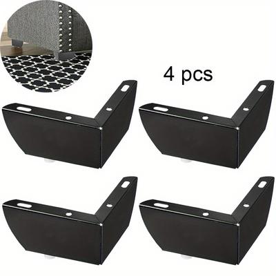 4 szt. Nowoczesne Metalowe Nogi Meblowe Sofa Szafka Montaż DIY Zestaw Nóg Zamiennych Nogi Szafki Meblowej Nogi Sofa Łóżko Stół Nóżki