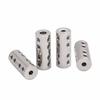 1pcs Long Rigid Coupling Bore 4/5/6/6.35/7/8/10mm 45# Steel Motor Shaft Connecting Connection Coupler for 3D Printers Motor