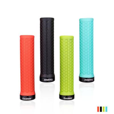 1 Paar Universal-MTB-Mountainbike-Griffe, rutschfest, stoßfest, Gummi-Lenkerabdeckung, festes Getriebe