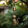 1pc Cat Wind Chime Cat Wind Chime Door and Window Hanging Ornaments Outdoor Garden Hanging Ornaments Suitable for Gifts to Friends, Family and Couples