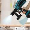 1000 ml elektrische kabellose Spritzpistole, praktische Sprühfarbe für den Haushalt mit Li-Ionen-Akku, Regulierung, Hochleistungs-Sprühgerät, 850 W