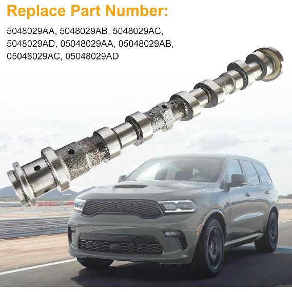 05048029AC 05048029AD Left Exhaust Camshaft For 2022-2023 Ram ProMaster 1500 2500 3500 2016-2023 Jeep Grand Cherokee 3.6L V6