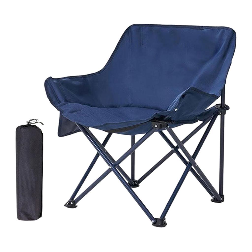 Składane Krzesło do Kempingu i Użytku Zewnętrznego z Pokrowcem