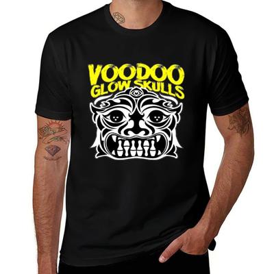 Voodoo Tshirt Simple Solid Color Crew Neck Tee