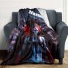 Custom Name Fiery Warrior'S Crown Party Blanket For Couch Bed Plush Cozy Fuzzy Blanket Super Soft Warm Blankets For Fall And Winter 0916281