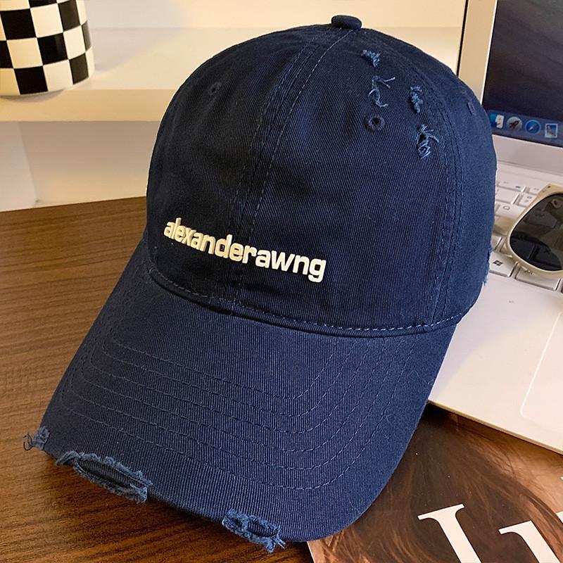 Adjustable Baseball Cap For Adults With Distressed Look For Wear Seasonal