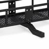 Impact Proof Spare Tire Mount Rear Carrier Black Back Carrier Basket  for 1/10 RC Crawler