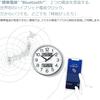 Seiko Clock Wall Clock, Office Type, Radio Controlled, Seiko Nextime, Silver Metallic, Diameter 350 x 48 mm, ZS253S