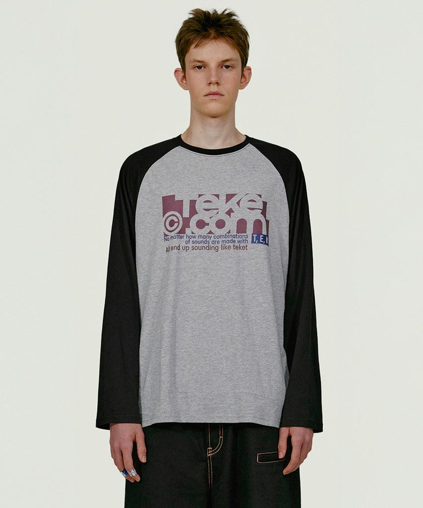 Tekes Folder L/S Tee Melange Gray