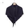 Premium Triangle Jersey Hijabs for Women Solid Muslim Scarves Turban Elastic Bandana Arab Headscarf Khimar Wraps Saudi Hijabs