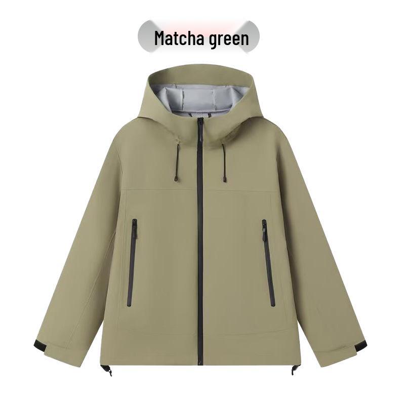 

Водонепроницаемая ветровка с логотипом компании на заказ: Однослойная куртка для уличной работы 5XL