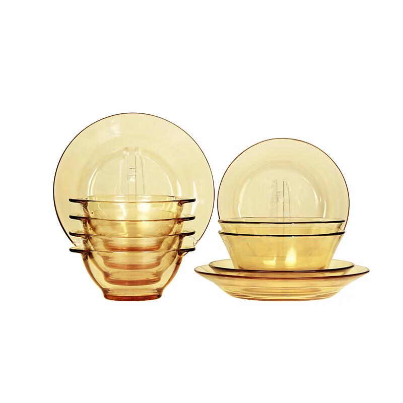 PYREX Shiny Crystal Glass Tableware 10-Piece Set