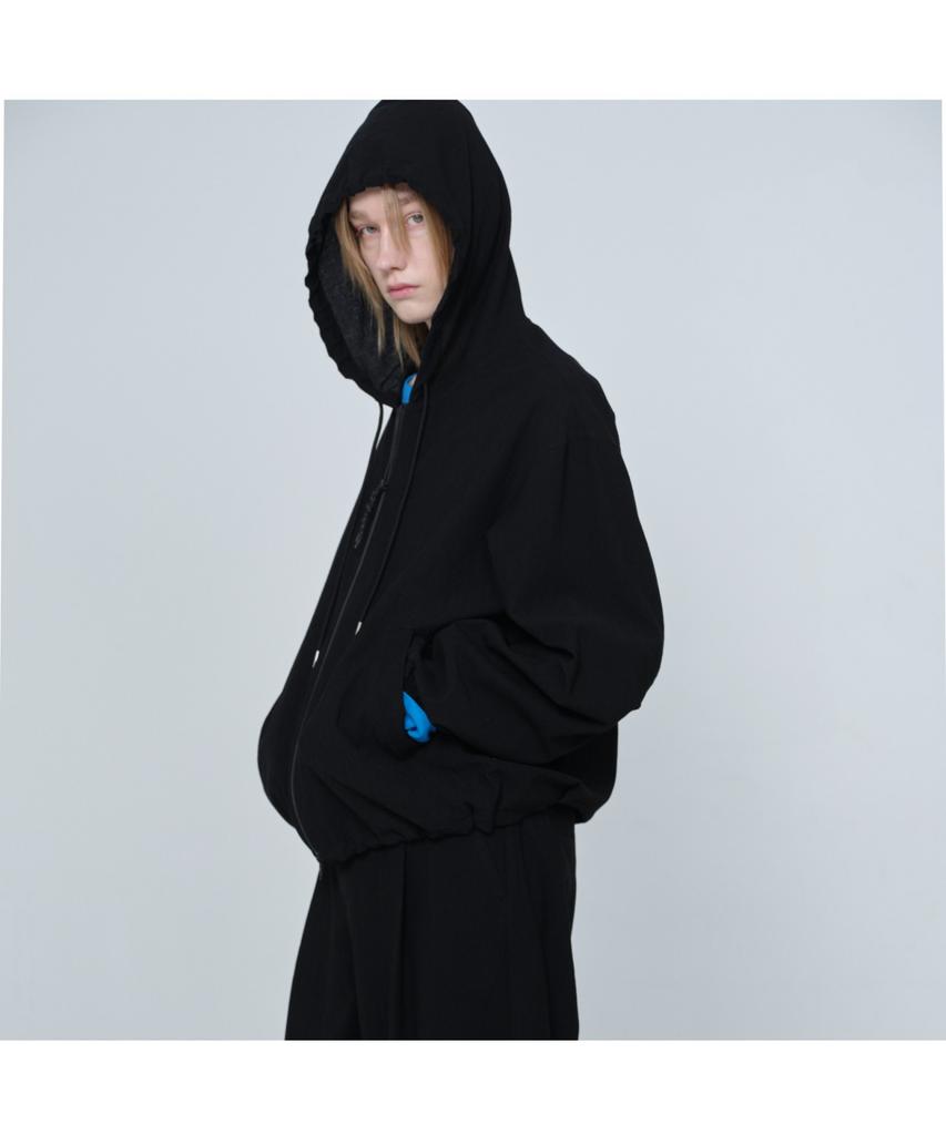 Keoseuuteommellou [Online Only] Black Crinkled Wide Fit Pants Cqpam26211Bkx