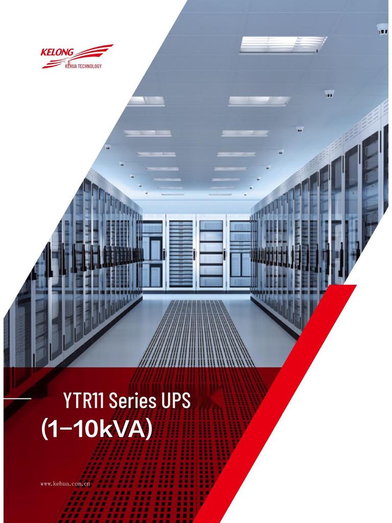 KSTAR YTR1106L Long-Life 6KVA/5.4KW UPS for Data Center Servers
