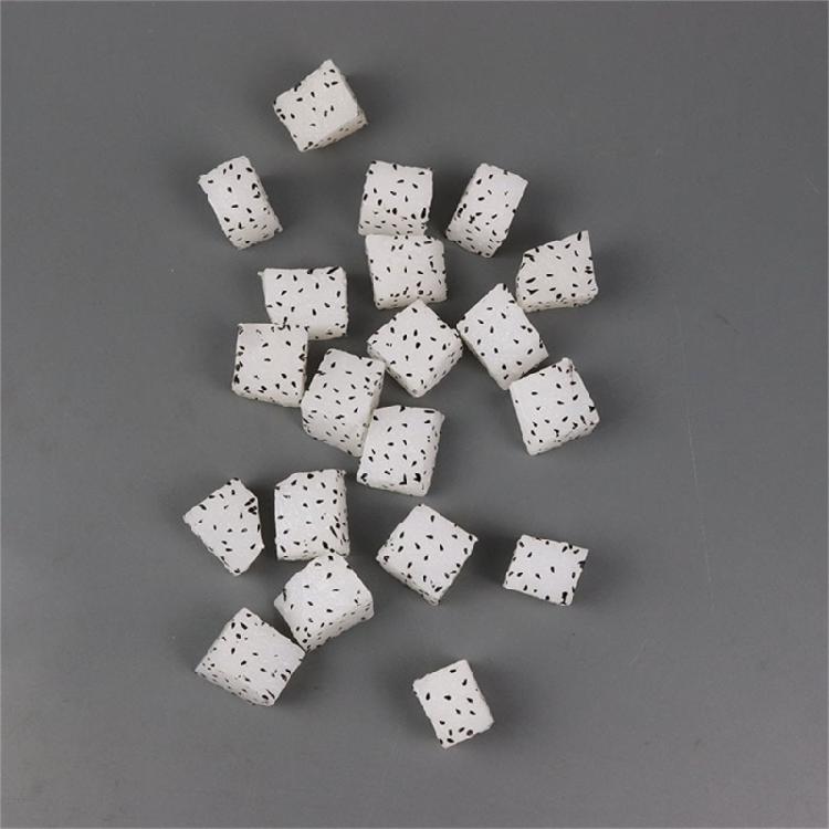 10PCS Colorful Fake Fruit Blocks Double Side Decorative Artificial Fruit Model