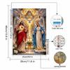 Diamond Painting Set  DIY 5D Full Diamond Religious Jesus and Virgin Mary Crafts for Home Wall Decoration
