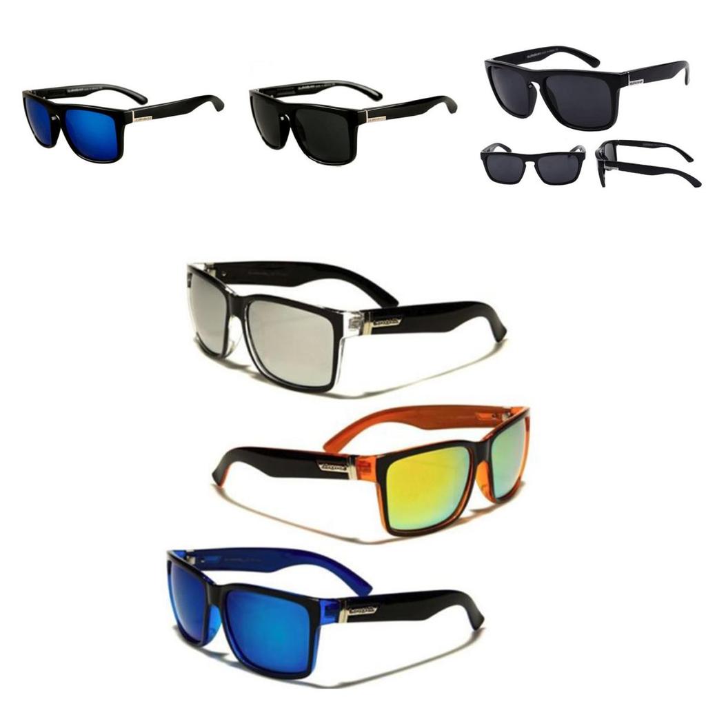 Men And Women Retro Square Glasses With Polarized Lenses And Uv400 Sun Protection