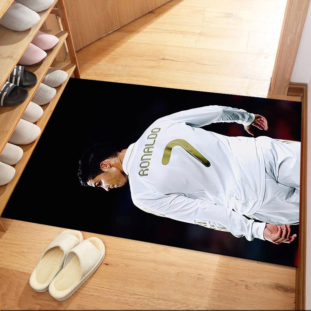 Cristiano Ronaldo Floor Mat Perfect For Playrooms Kitchen Dormitory Study Room Antislip Carpet Office Home Decor Wedding Party Gift