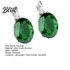 Unique Design Earrings 46024 Pairs Teardrop Lightweight Sparkling Cubic Drop