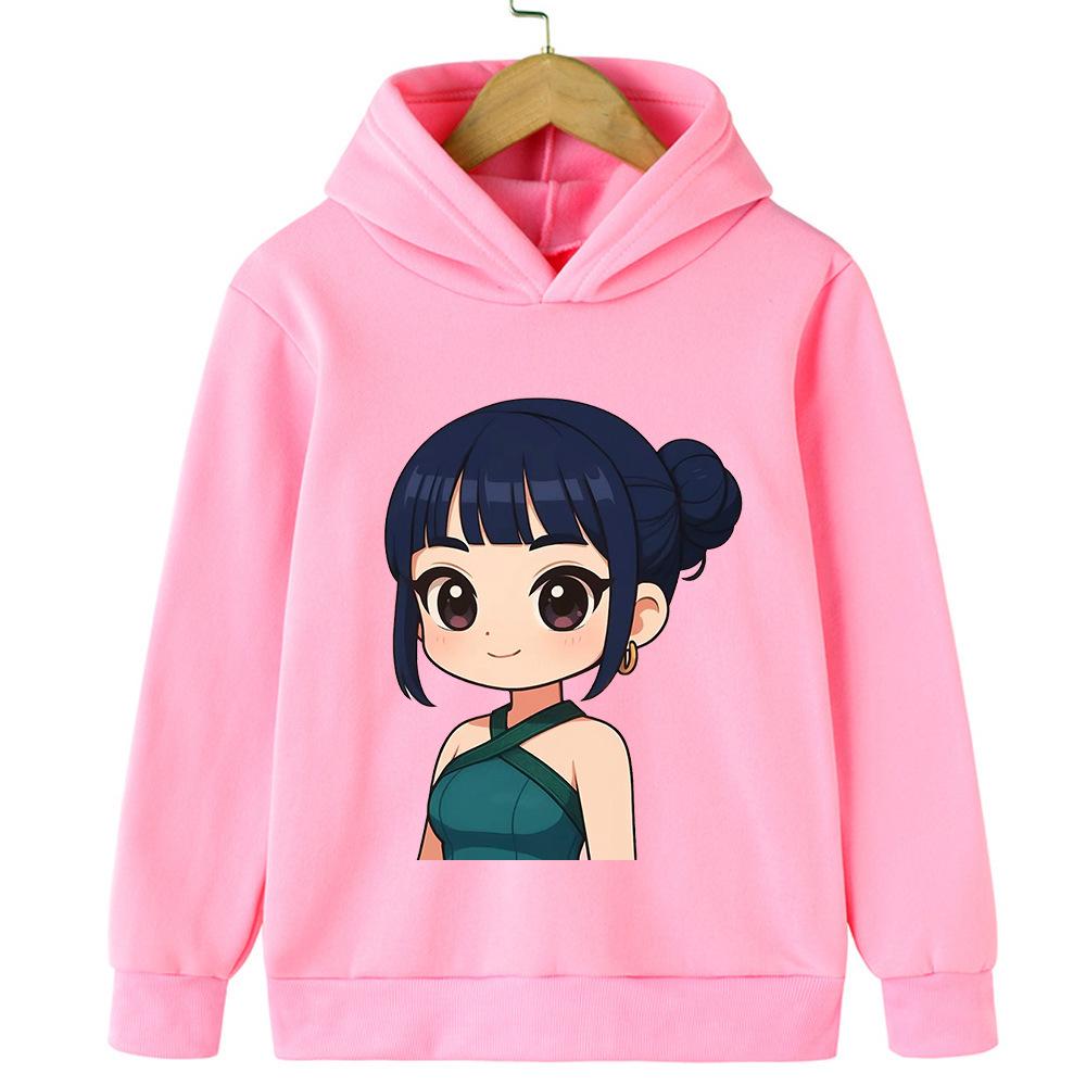 Korean Kpop Demon Hunter Hoodie for Kids - Boys & Girls Spring/Autumn Anime Sweatshirt