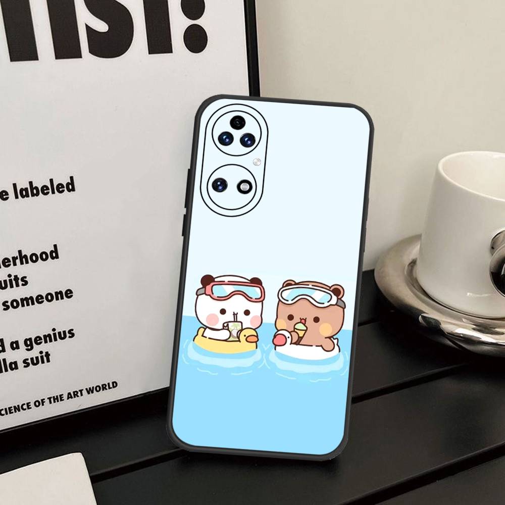 Cute Bubu Dudu Cartoon Phone Case For Huawei P 8 9 10 20 30 40 50 Pro Lite Psmart Honor 10 Lite 70 Mate 20lite