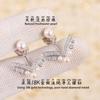 Hot Brand Vintage Earrings Luxury Jewelry for Women Fashion Designer Eardrop Natural Pearl Fine Quality Lady Party Ear Stud