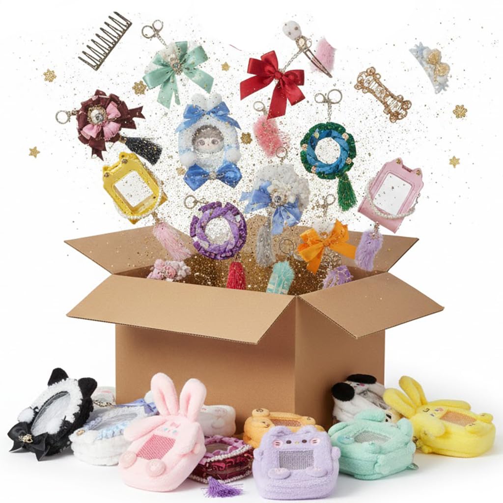Participate in the event Oshikatsu Happy Bag, Ita Bag, Plush Pouch, Rosette, Plush Clothes, Hair Accessory Set, Lucky Bag, Happy Bag [Product]