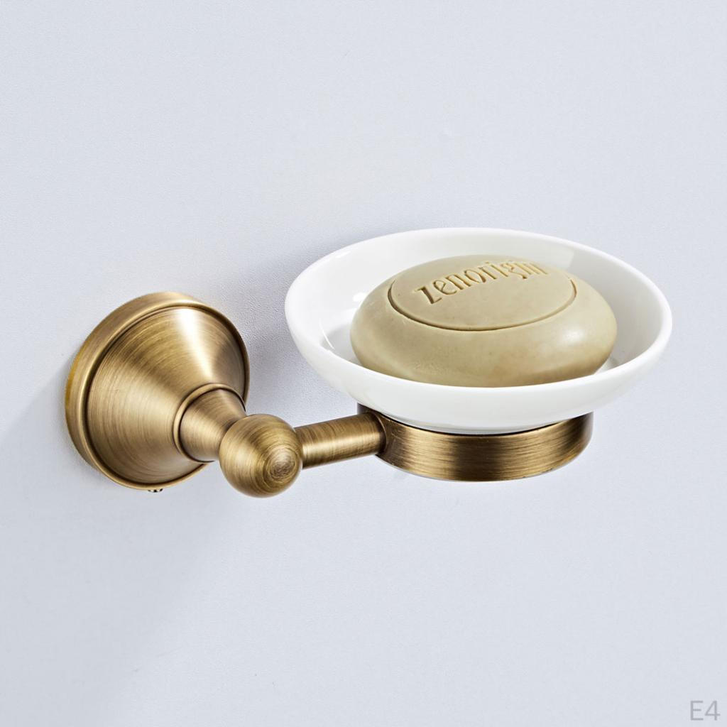 Accessori Bagno Ottone Porta Sapone Ceramica