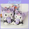Soft Short Plush Kuromi Doll Pp Cotton Stuffed Animal Gift Toy