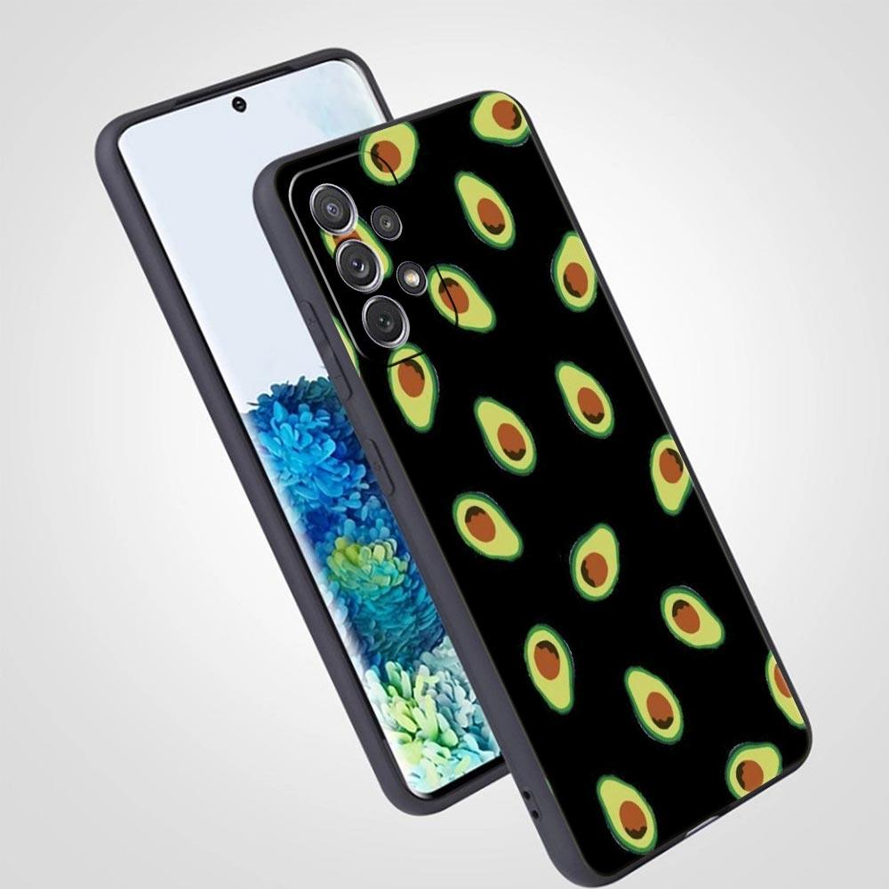 Avocado Phone Case For Samsung Galaxy A17 A07 A55 A35 A25 A15 A05s A33 5G A31 A23 A21s A13 A11 A41 A73 A53 A51 A71 A03s S10Cover
