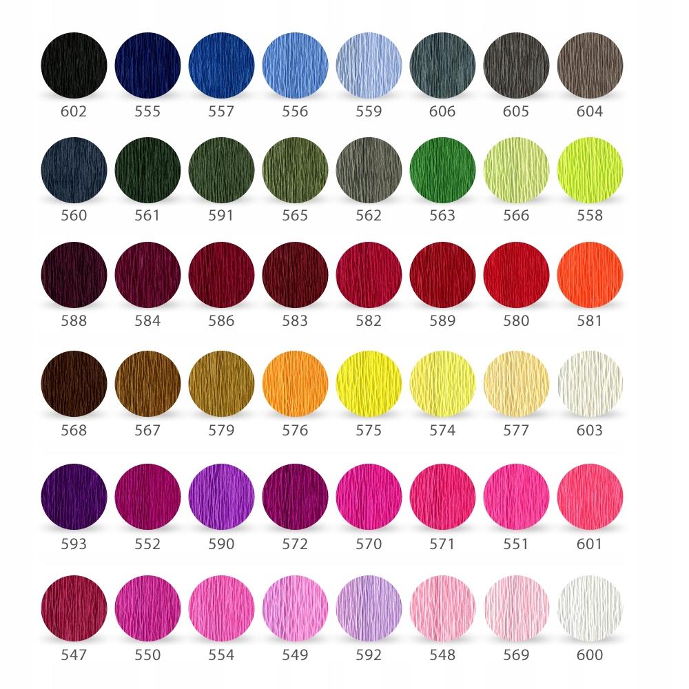 Bibuła dekor Krep 50x250cm 180GR 17E/1 KAWA Z MLEK