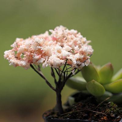 Bäume für Miniatur-Feengarten Ornament Puppenhaus Blumentopf Figur Diy Handwerk