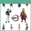 Komplettes Set von Demon Slayer Anime-Figuren Tanjiro Zenitsu Inosuke Nezuko 16cm Höhe