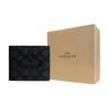 New COACH Billfold Wallet Coated Canvas Wallet Trumpets Men's Black CY394-QBMI5