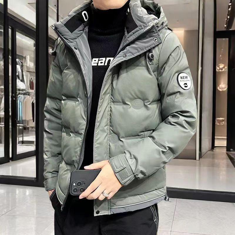 Men's 2026 Winter Hooded Down Jacket - Trendy, Thick, High-Quality, Cold-Protection, Warm Duck Down Coat